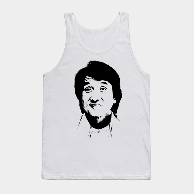 jackie chan pop art portrait Tank Top by phatvo